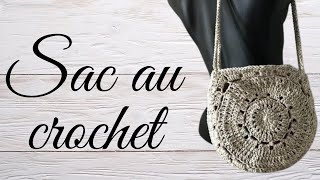 Comment faire un sac au crochet  tuto en pas à pas [upl. by Marina]