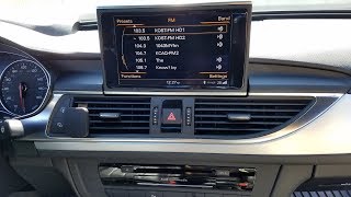 How to Remove Display Monitor from Audi A6 2012 for Repair [upl. by Suzy]