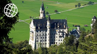 Neuschwanstein Castle Germany Amazing Places 4K [upl. by Cirred]