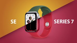 Apple Watch Series 7 vs Apple Watch SE  Which Should You Choose [upl. by Losyram]