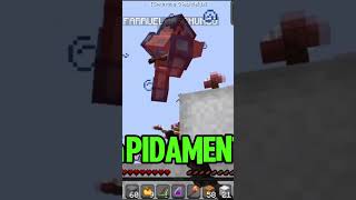 PVP EPICO 2 VS 1 SKYWARS minecraft batalla epico skywars memes viralshorts [upl. by Haff]