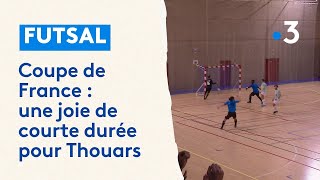 Futsal  Thouars  Chateauroux une joie de courte durée [upl. by Swane]