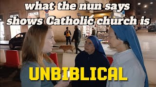 Nuns admission about the Catholic Church and Bible proves the Catholic Church is false [upl. by Aroved]