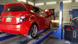 Chevy sonic zzp dyno 173whp 200 torque [upl. by Eclud26]