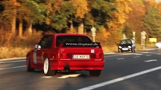 BMW M3 E30 with a V8  LOUD ACCELERATION [upl. by Joost398]