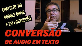 Converta arquivos de ÁUDIO em TEXTO [upl. by Erdda]