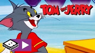 Tom amp Jerry  Beach Day  Boomerang UK [upl. by Adiehsar]