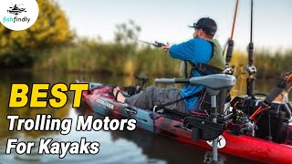 Best Trolling Motors For Kayaks In 2020 – Freshwater amp Saltwater Models [upl. by Esilegna]