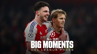 BIG SAVES amp AMAZING GOALS  All the key moments from our 2425 UCL League Phase  Champions League [upl. by Jedthus139]