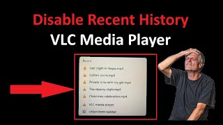 How to Remove VLC Recent History [upl. by Wolsniw]