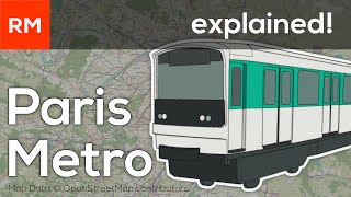 The ORIGINAL Metro  Paris Metro Explained [upl. by Helbon596]