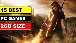 15 Best PC Games Under 2GB  Highly Compressed   Best Action Adventure Games For Low End PC [upl. by Anwahsed]