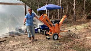 Wood Chipper Testing [upl. by Ydur]