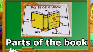 WHAT ARE THE PARTS OF A BOOK  PARTS OF A BOOK [upl. by Nerro]