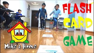 Flash card game  ESL teaching tips  Mikes Home  Classroom games [upl. by Katlaps874]