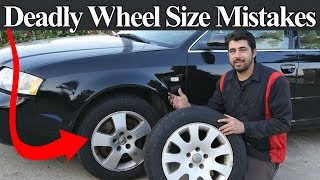 Must Watch Before Buying Wheels  Getting The Wheel Size Right [upl. by Calmas]