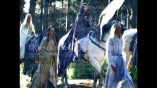 The Passing of the Elves A Elbereth Gilthoniel  2 VersionMix  Sindarin and English Lyrics [upl. by Euqinomod885]