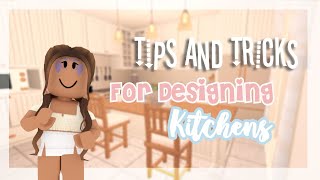 Tips and Tricks for Kitchens on Bloxburg  Roblox [upl. by Gawen]