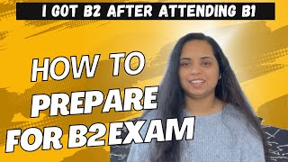 TipsGerman B2 ExamI passed B2 exams after completing B1 Class Deutsch Prüfung german exam [upl. by Anelrats]