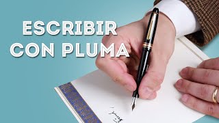 Cómo escribir con pluma [upl. by Madlen]