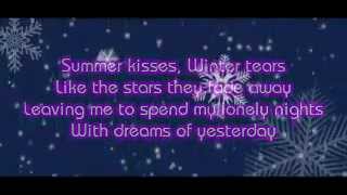 ELVIS PRESLEY  SUMMER KISSES WINTER TEARS LYRICS [upl. by Lindsley676]