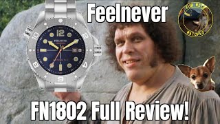 Feelnever FN1802 500m Dive Style Watch [upl. by Dlorah]