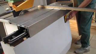 DIY sliding table panel saw [upl. by Enilekcaj431]