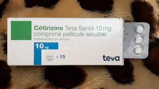 CETIRIZINE TEVA 10 MG [upl. by Dazraf687]