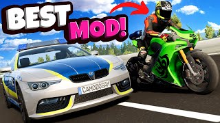 The CRAZIEST Motorbike Mod Ever Has a MASSIVE UPDATE in BeamNG Drive [upl. by Burnsed]