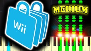 WII SHOP CHANNEL THEME  Piano Tutorial [upl. by Joslyn]