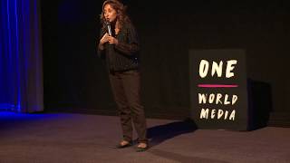 One World Media Awards 2017  Shazia Mirza [upl. by Ativ812]