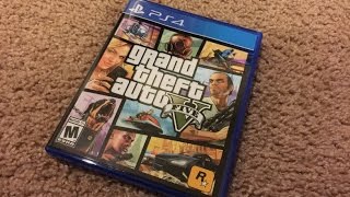 Unboxing GTA 5 for PS4 [upl. by Hanad]