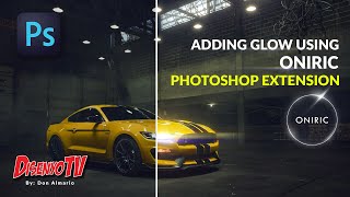 How to create a realistic glow effect in adobe photoshop 2021 tutorial with oniric EP1 [upl. by Ehtiaf]