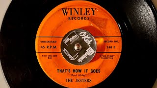 The Jesters quot Thats How It Goes quot 1961 Doowop Oldies NYC [upl. by Hoi166]