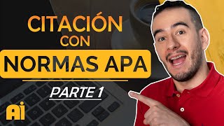 💚✅ Cómo citar con Normas APA  Formato APA  Parte 1  Aprender a investigar [upl. by Dwan152]