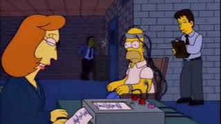 Los Simpsons  Homero interrogado por Scully LATINO [upl. by Trella236]