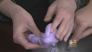 NJ Girl Sells Homemade Slime [upl. by Annuahs]