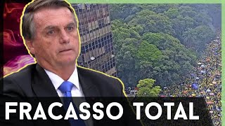 🚨BOLSONARO ESTÁ MORTO Evento fracassa e ele mostra medo [upl. by Rickie594]