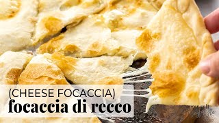 Focaccia Di Recco Cheese Focaccia [upl. by Aramaj]