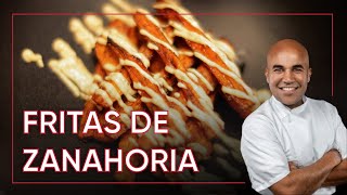 Receta Fritas de Zanahoria 🥕  Chef Piñeiro [upl. by Ailssa564]