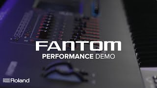 Roland FANTOM Synthesizer Performance [upl. by Atekahs]