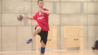 How To Jump and Shoot in Handball [upl. by Huckaby329]