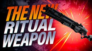 The NEW Ritual Weapon Last Rite Scout rifle We have DMT at home [upl. by Akiehsal]