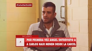 Carlos Nair Menem habla desde la cárcel “Yo no vi nunca a mi viejo revolear nueve millones” [upl. by Harland]