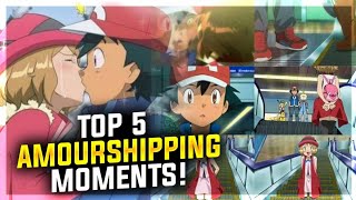 Top 5 Amourshipping Moments in Pokemon Anime l Ash and Serena l Love Moments l Explained [upl. by Braunstein225]