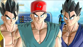 All clothes and accessories DLC 10 Update  Dragon Ball Xenoverse 2 [upl. by Renaxela]