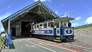 The Great Orme Tramway in Llandudno North Wales 27072017 [upl. by Beniamino556]