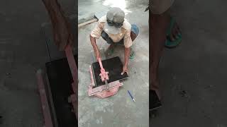 Alat pemotong keramik granite manual tile cutter tukang keramik granite [upl. by Finstad515]