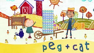 Peg  Cat  The July 4th Parade [upl. by Elokkin10]