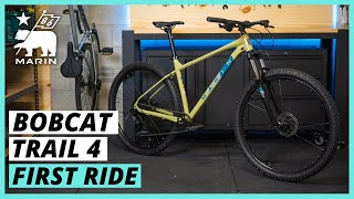 2022 Marin Bobcat Trail 4  Best Value Hardtail MTB First Ride Review [upl. by Atnod]